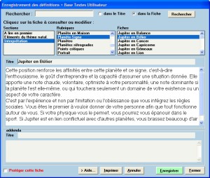 modification des textes