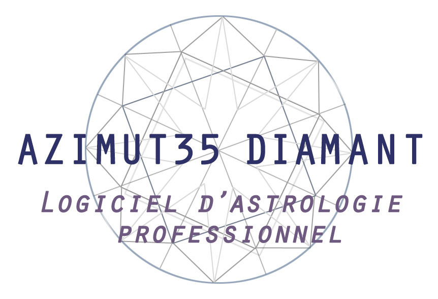 Logiciel d'astrologie Azimut35 Diamant Logiciel d'astrologie Azimut35 Diamant